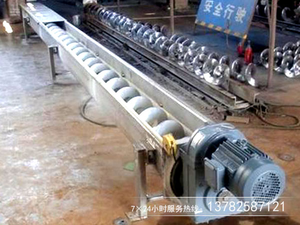 螺旋绞龙输送机角度跟处理量有直接关系吗？